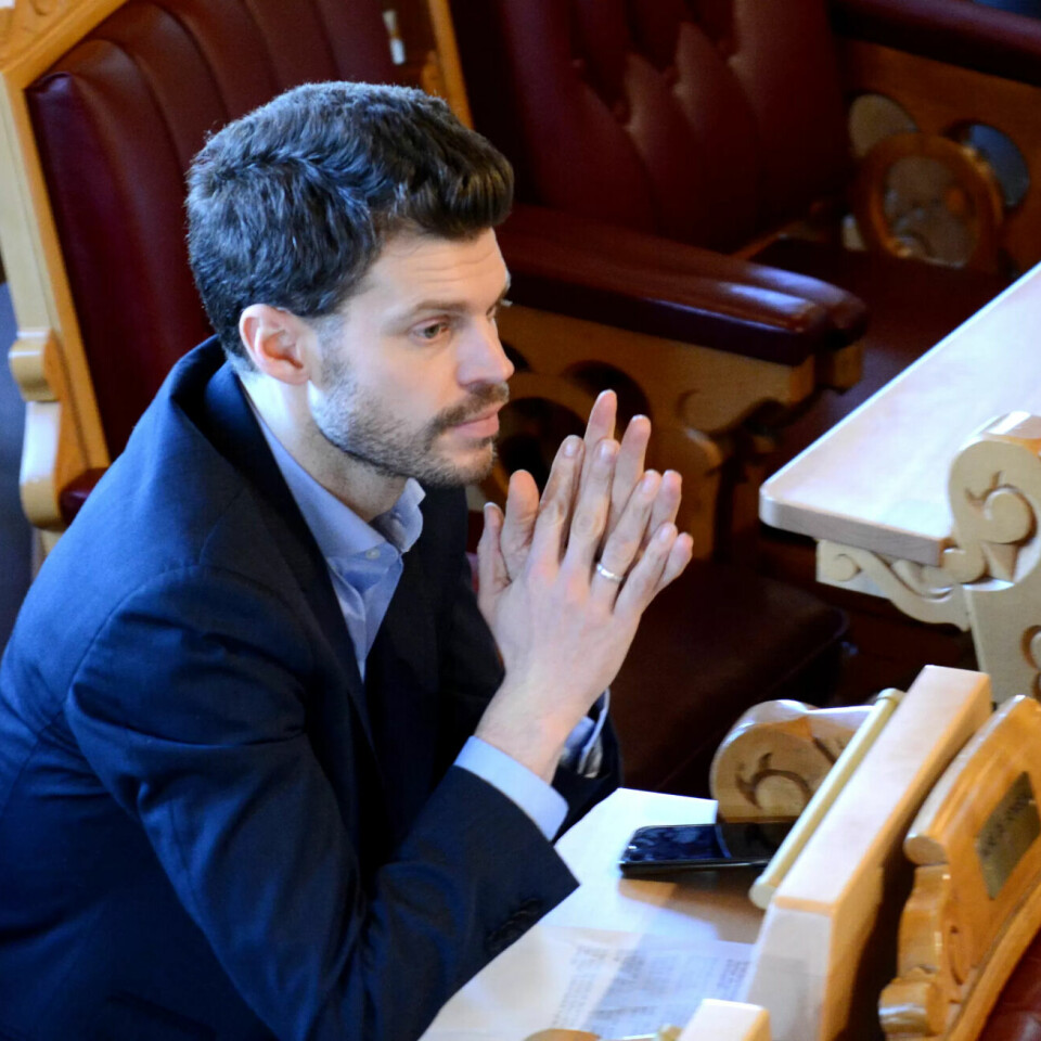 Bjørnar Moxnes ba om et lovutvalg - men får ikke med seg regjeringspartiene. Bjørnar Moxnes ba om et lovutvalg - men får ikke med seg regjeringspartiene.