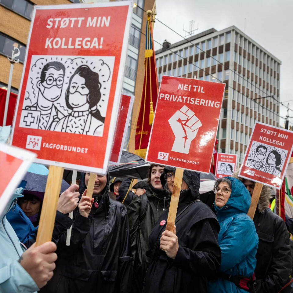 Politisk streik i Bergen: – Vi kan ikke godta dette