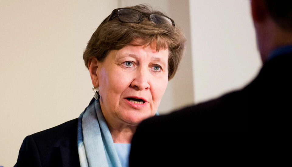Leder i Fagforbundet Mette Nord varsler kamp mot privatisering av velferden i kommunevalgkampen neste år. Leder i Fagforbundet Mette Nord varsler kamp mot privatisering av velferden i kommunevalgkampen neste år.
