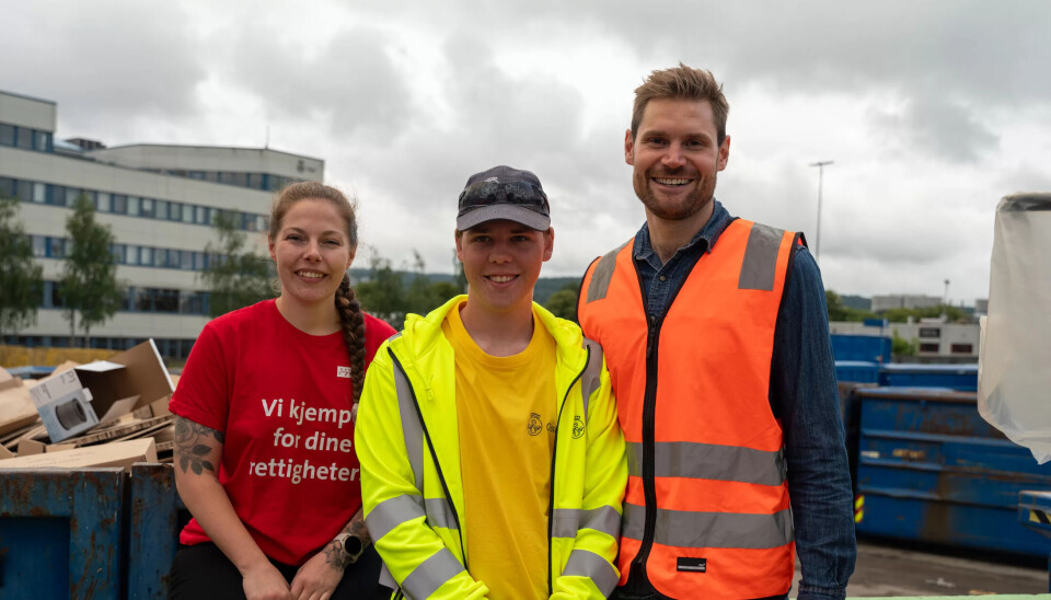 ORGANISER: Leder for ungdomsutvalget anbefaler alle å være med i en fagforening. ORGANISER: Leder for ungdomsutvalget anbefaler alle å være med i en fagforening.