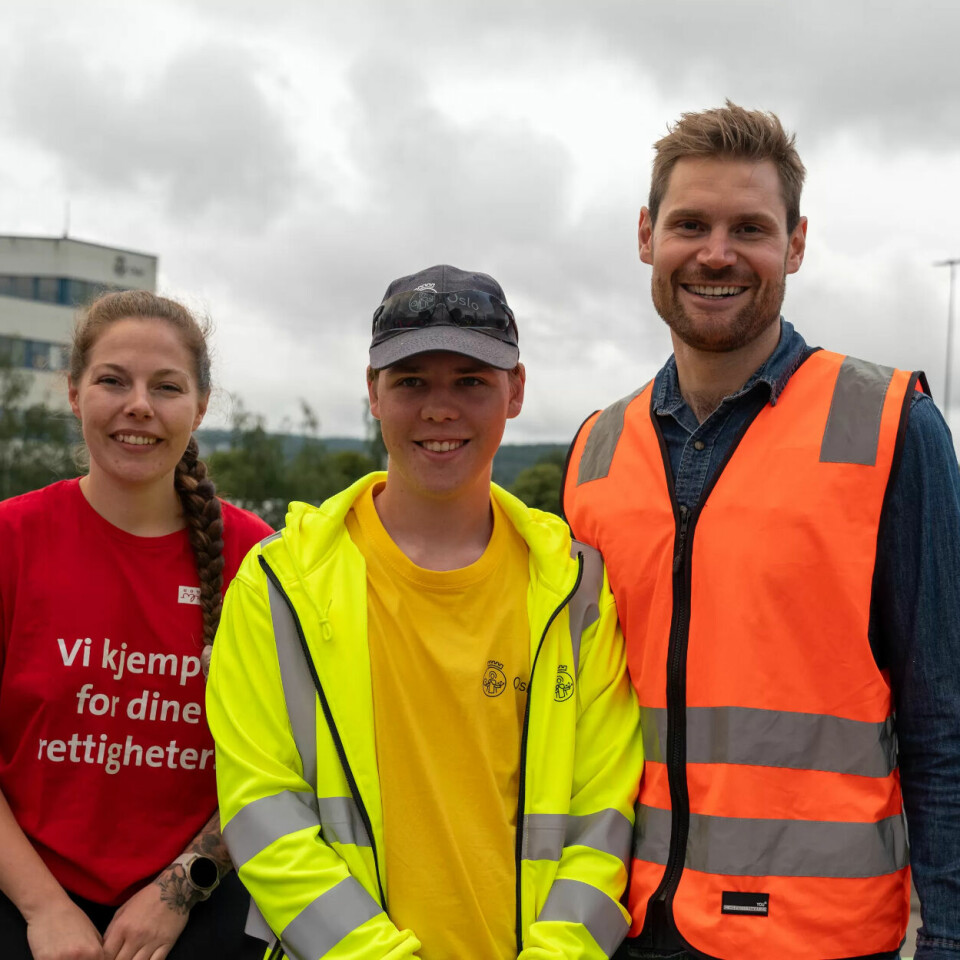 ORGANISER: Leder for ungdomsutvalget anbefaler alle å være med i en fagforening. ORGANISER: Leder for ungdomsutvalget anbefaler alle å være med i en fagforening.