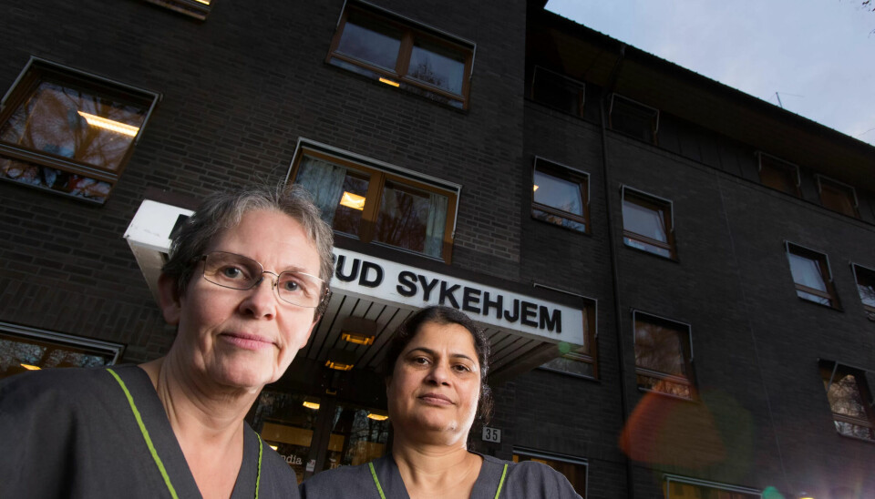 BEDRE BETINGELSER? Kristi Klouman og Chander Rekha har store forventninger, når Madserudhjemmet i Oslo igjen blir kommunalt. BEDRE BETINGELSER? Kristi Klouman og Chander Rekha har store forventninger, når Madserudhjemmet i Oslo igjen blir kommunalt.