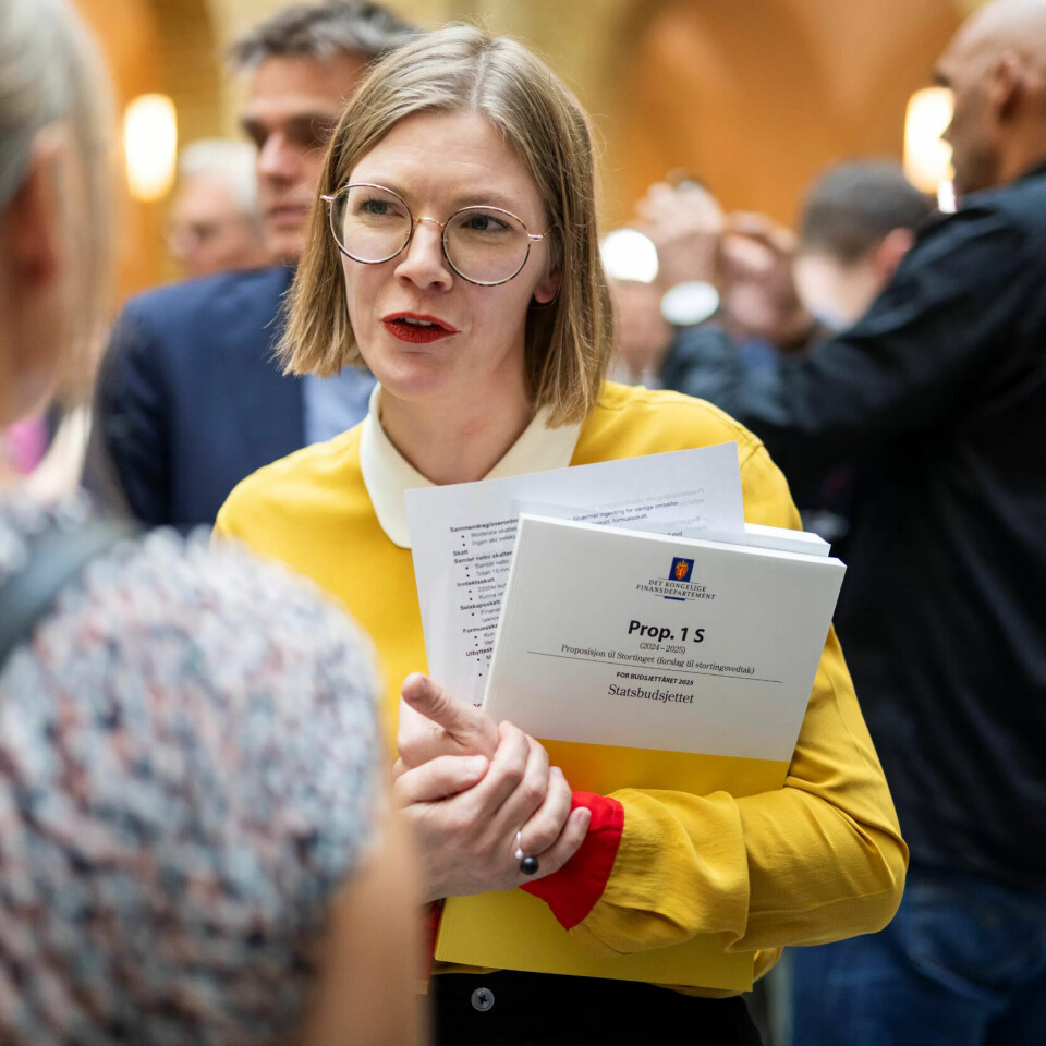 FOR LITE: – Det reelle handlingsrommet til for kommunene økes med i overkant av tre milliarder, sier Marie Sneve Martinussen, leder i Rødt. FOR LITE: – Det reelle handlingsrommet til for kommunene økes med i overkant av tre milliarder, sier Marie Sneve Martinussen, leder i Rødt.