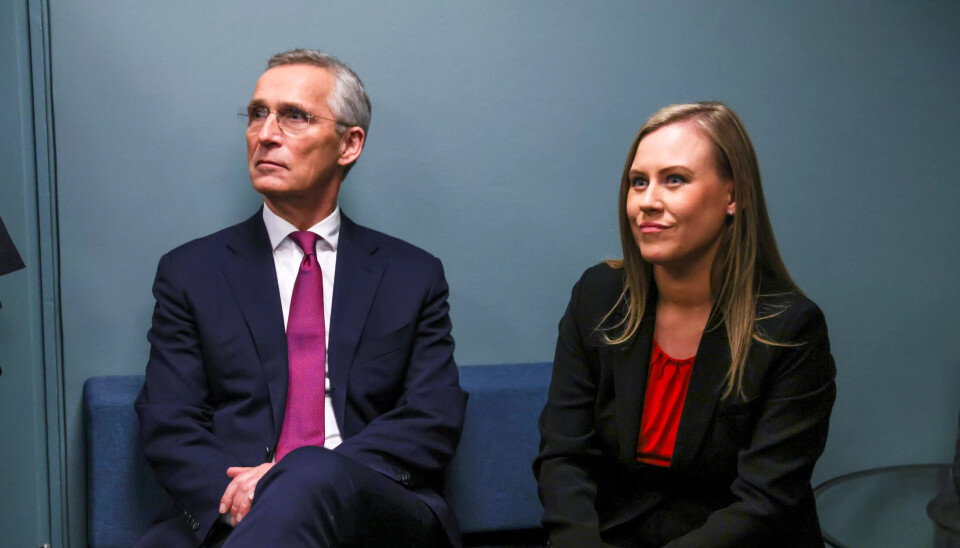 SJEFEN: Kjetil Edvardsens næraste leiar er no barne- og familieminister Lene Vågslid (Ap), her saman med ein av dei andre nykomarane i Støre-regjeringa. SJEFEN: Kjetil Edvardsens næraste leiar er no barne- og familieminister Lene Vågslid (Ap), her saman med ein av dei andre nykomarane i Støre-regjeringa.