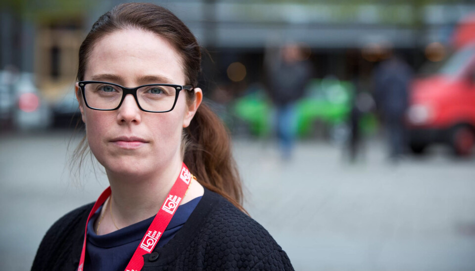 Kjersti Barsok, leder i Norsk Tjenestemannslag Kjersti Barsok, leder i Norsk Tjenestemannslag