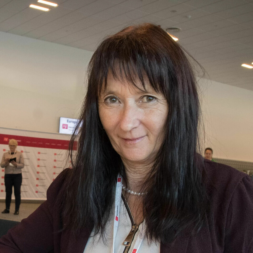 May Britt Sundal i Fagforbundet May Britt Sundal i Fagforbundet