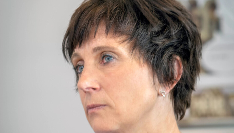 Hjelpepleier Ann-Siri Sjåholm Verpeide. Hjelpepleier Ann-Siri Sjåholm Verpeide.