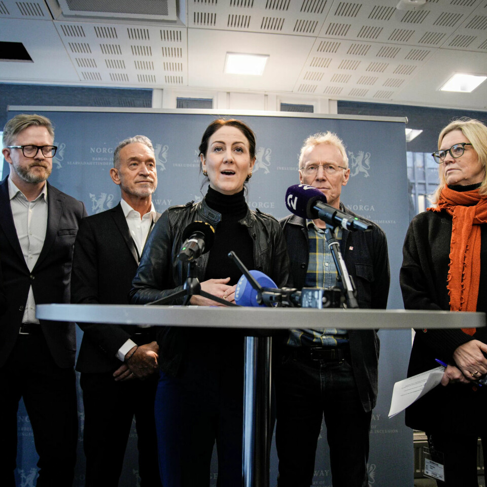 NY AVTALE: Den nye IA-avtalen ble presentert på en pressekonferanse onsdag. NY AVTALE: Den nye IA-avtalen ble presentert på en pressekonferanse onsdag.