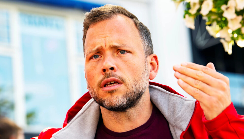 SV og leder Audun Lysbakken vil delta i en ny regjering som går inn for «en kraftfull politikk for forandring i Norge». SV og leder Audun Lysbakken vil delta i en ny regjering som går inn for «en kraftfull politikk for forandring i Norge».