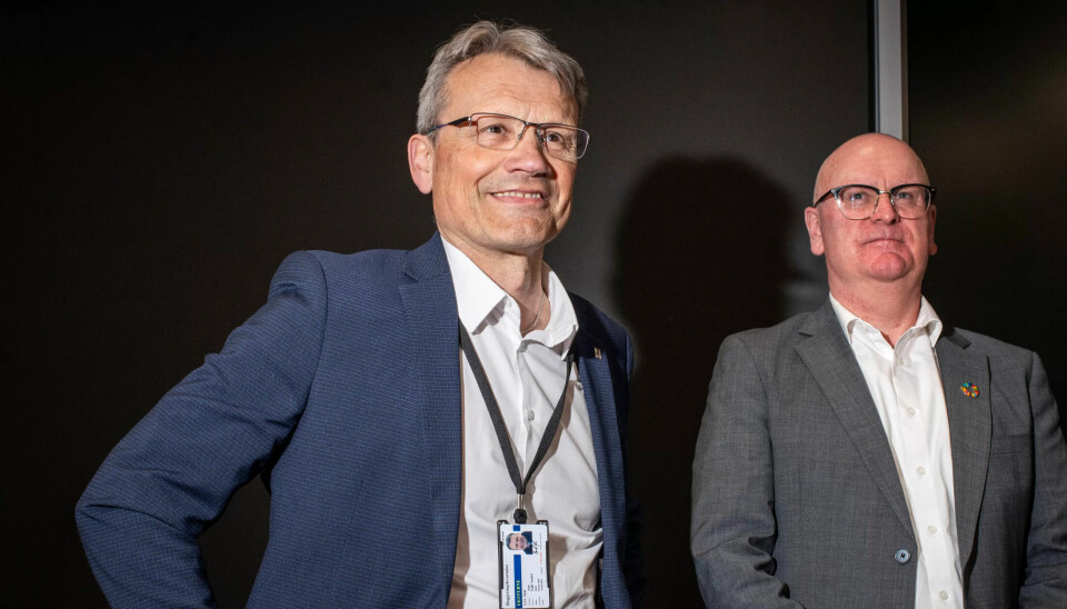 KLAR: LOStat leder, Gisle Norheim, er klar til å signere en avtale. KLAR: LOStat leder, Gisle Norheim, er klar til å signere en avtale.