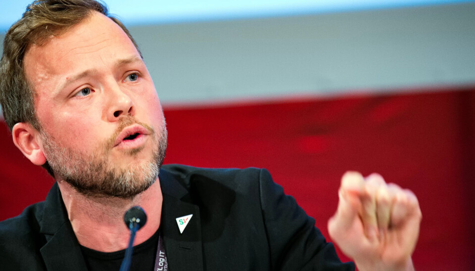 SVs leder Audun Lysbakken samler i helgen partiet til landsmøte på Gardermoen. SVs leder Audun Lysbakken samler i helgen partiet til landsmøte på Gardermoen.