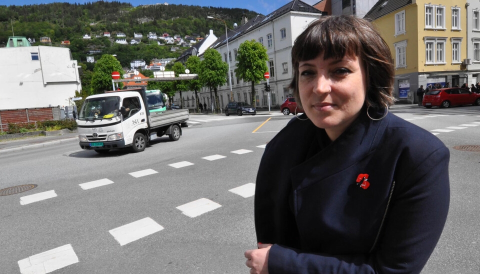 VELFERD PÅ SPILL: Fagforbundets leder i Bergen, Sara Bell, frykter ny kommersialisering av offentlig velferd dersom bompengepartiet får den støtten de har nå. VELFERD PÅ SPILL: Fagforbundets leder i Bergen, Sara Bell, frykter ny kommersialisering av offentlig velferd dersom bompengepartiet får den støtten de har nå.