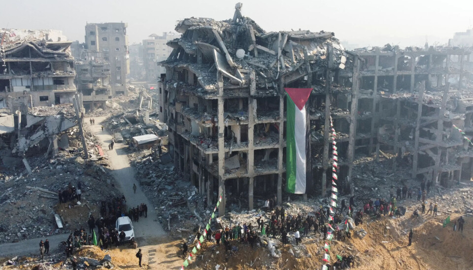 UTBOMBET: Flere steder på Gaza er totalt utbombet. UTBOMBET: Flere steder på Gaza er totalt utbombet.