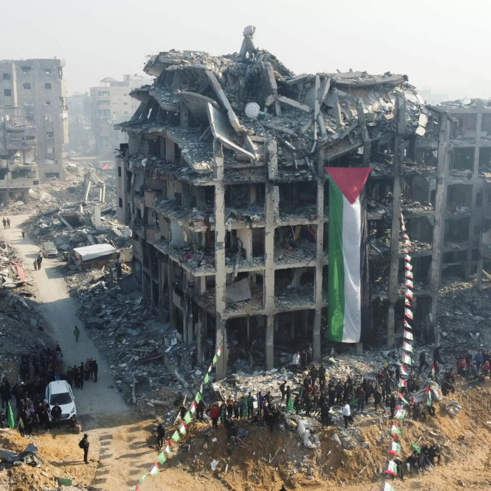 UTBOMBET: Flere steder på Gaza er totalt utbombet. UTBOMBET: Flere steder på Gaza er totalt utbombet.