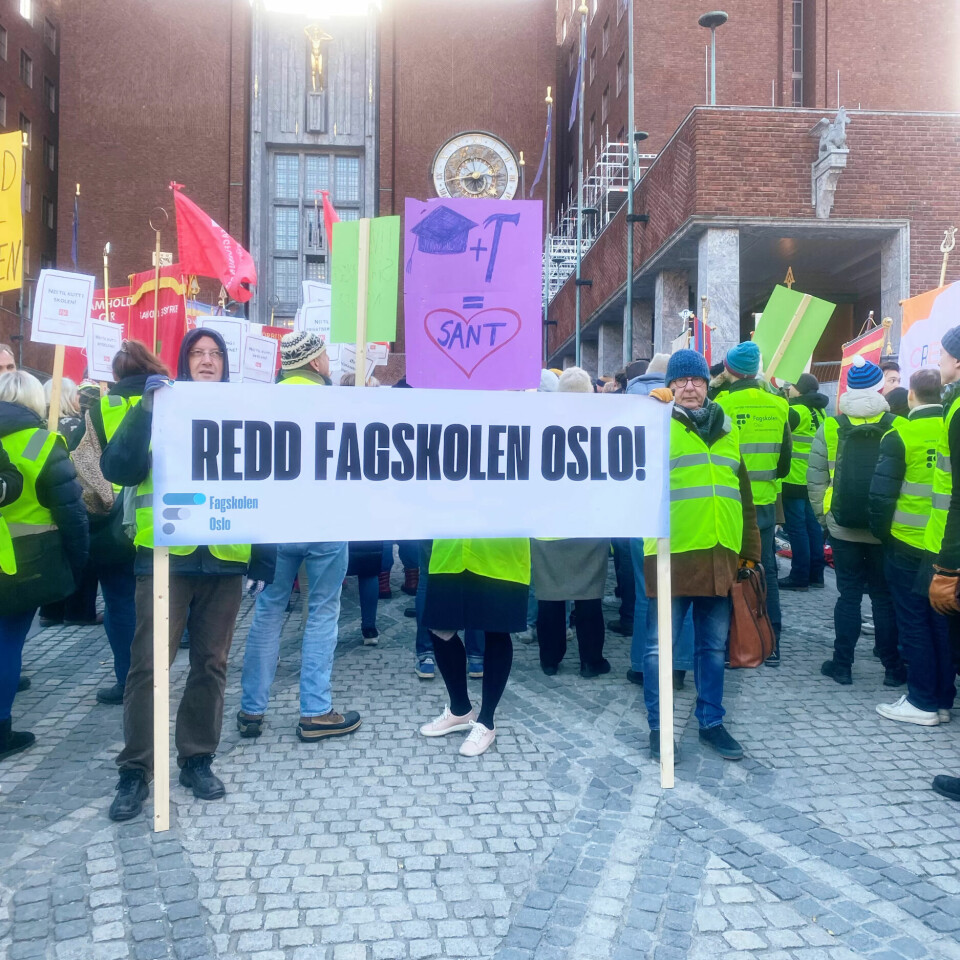 Fagskolen frykter for studie- og arbeidsplasser – byrådet ikke bekymret