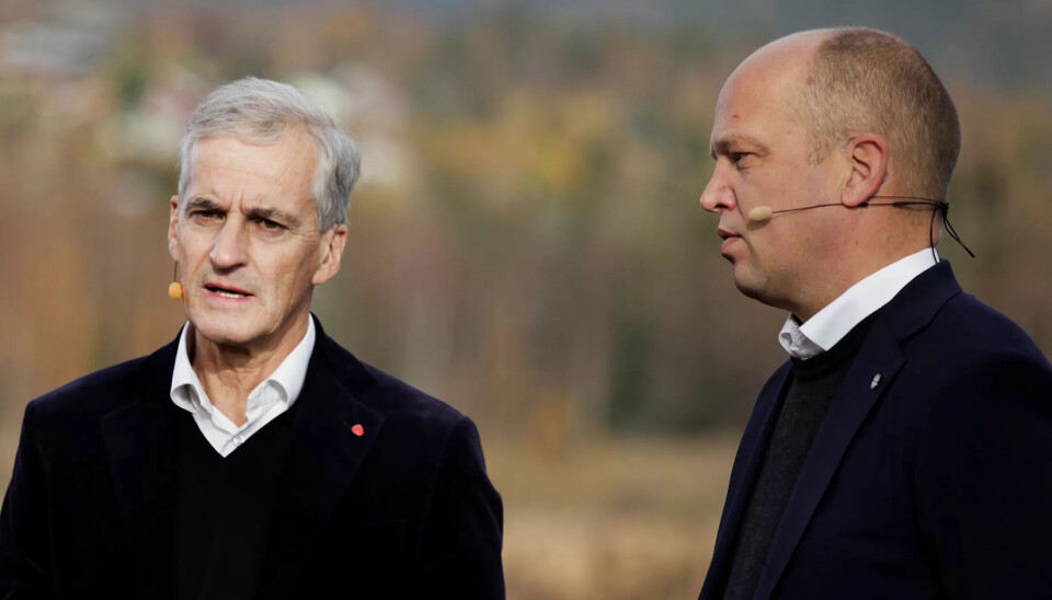 Statsminister Jonas Gahr Støre (Ap) og finansminister Trygve Slagsvold Vedum (Sp) har økt skattetrykket totalt i løpet av sin regjeringsperiode. Statsminister Jonas Gahr Støre (Ap) og finansminister Trygve Slagsvold Vedum (Sp) har økt skattetrykket totalt i løpet av sin regjeringsperiode.