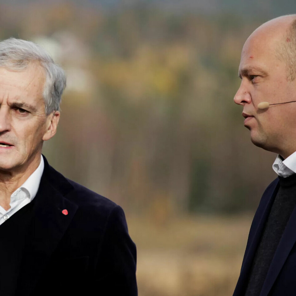 Statsminister Jonas Gahr Støre (Ap) og finansminister Trygve Slagsvold Vedum (Sp) har økt skattetrykket totalt i løpet av sin regjeringsperiode. Statsminister Jonas Gahr Støre (Ap) og finansminister Trygve Slagsvold Vedum (Sp) har økt skattetrykket totalt i løpet av sin regjeringsperiode.