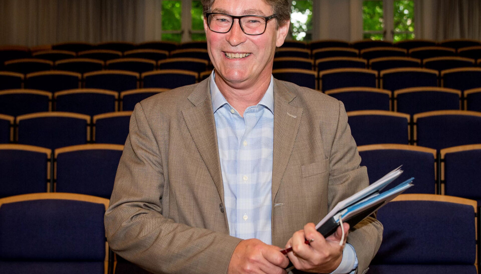 Pensjonsekspert i Storebrand, Jon M. Hippe. Pensjonsekspert i Storebrand, Jon M. Hippe.