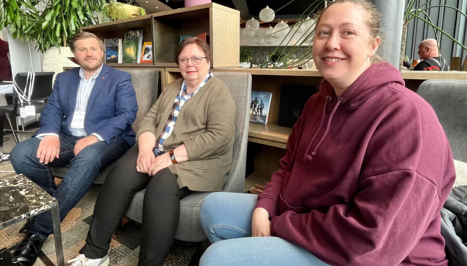 TVEKAMP: Maika Soleng, Eivor Haukland og Torleif Norbakk i Fagforbundet Tromsø tror medlemmenes stemmer kan avgjøre et tett valg. TVEKAMP: Maika Soleng, Eivor Haukland og Torleif Norbakk i Fagforbundet Tromsø tror medlemmenes stemmer kan avgjøre et tett valg.