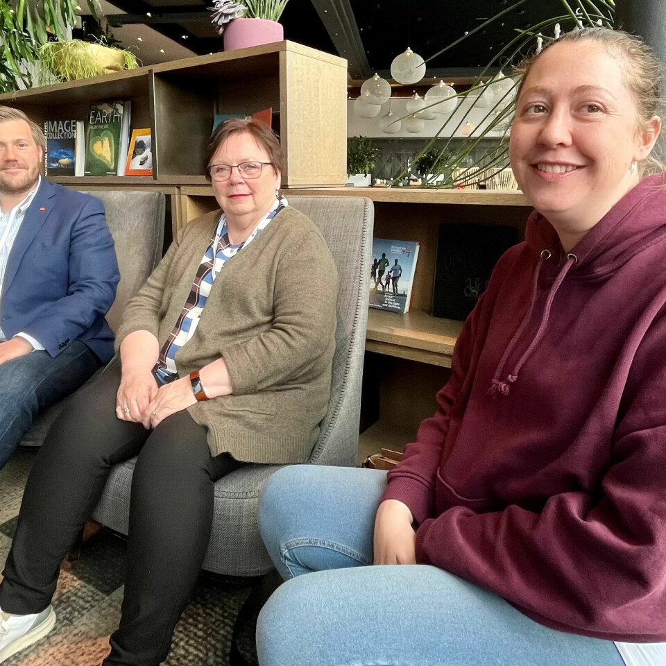 TVEKAMP: Maika Soleng, Eivor Haukland og Torleif Norbakk i Fagforbundet Tromsø tror medlemmenes stemmer kan avgjøre et tett valg. TVEKAMP: Maika Soleng, Eivor Haukland og Torleif Norbakk i Fagforbundet Tromsø tror medlemmenes stemmer kan avgjøre et tett valg.