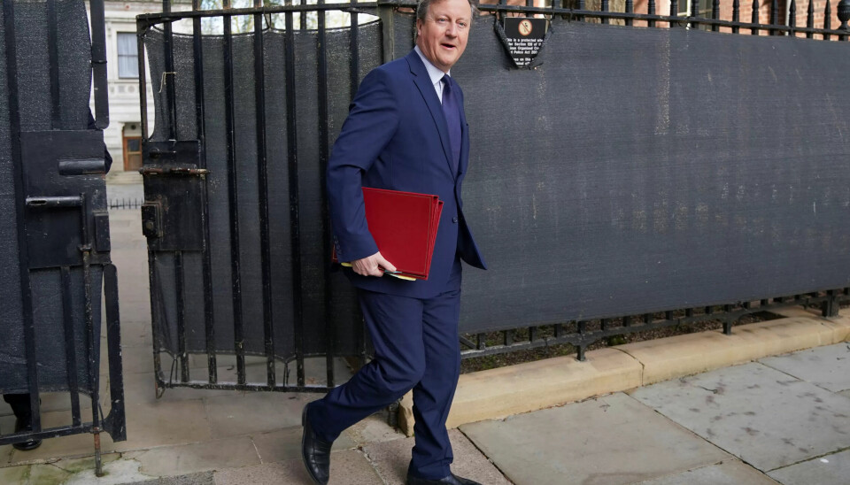 MØTER: David Cameron er i Israel. MØTER: David Cameron er i Israel.