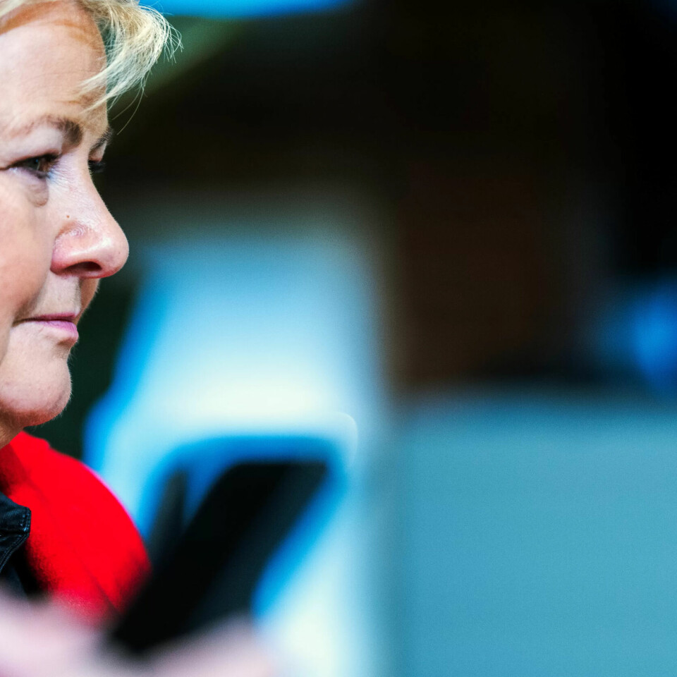 Høyre vil kutte i fagforeningsfradraget. – Husk at alle som får kutt i fagforeningsfradraget, vil få mer i skattelette, sier Erna Solberg. Høyre vil kutte i fagforeningsfradraget. – Husk at alle som får kutt i fagforeningsfradraget, vil få mer i skattelette, sier Erna Solberg.