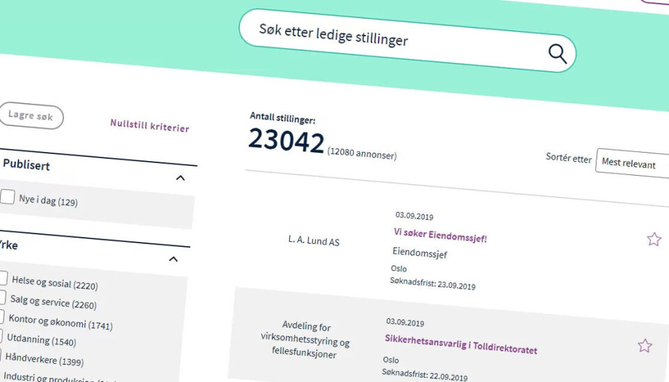 Nå er det færre ledige stillinger i pleie og omsorg