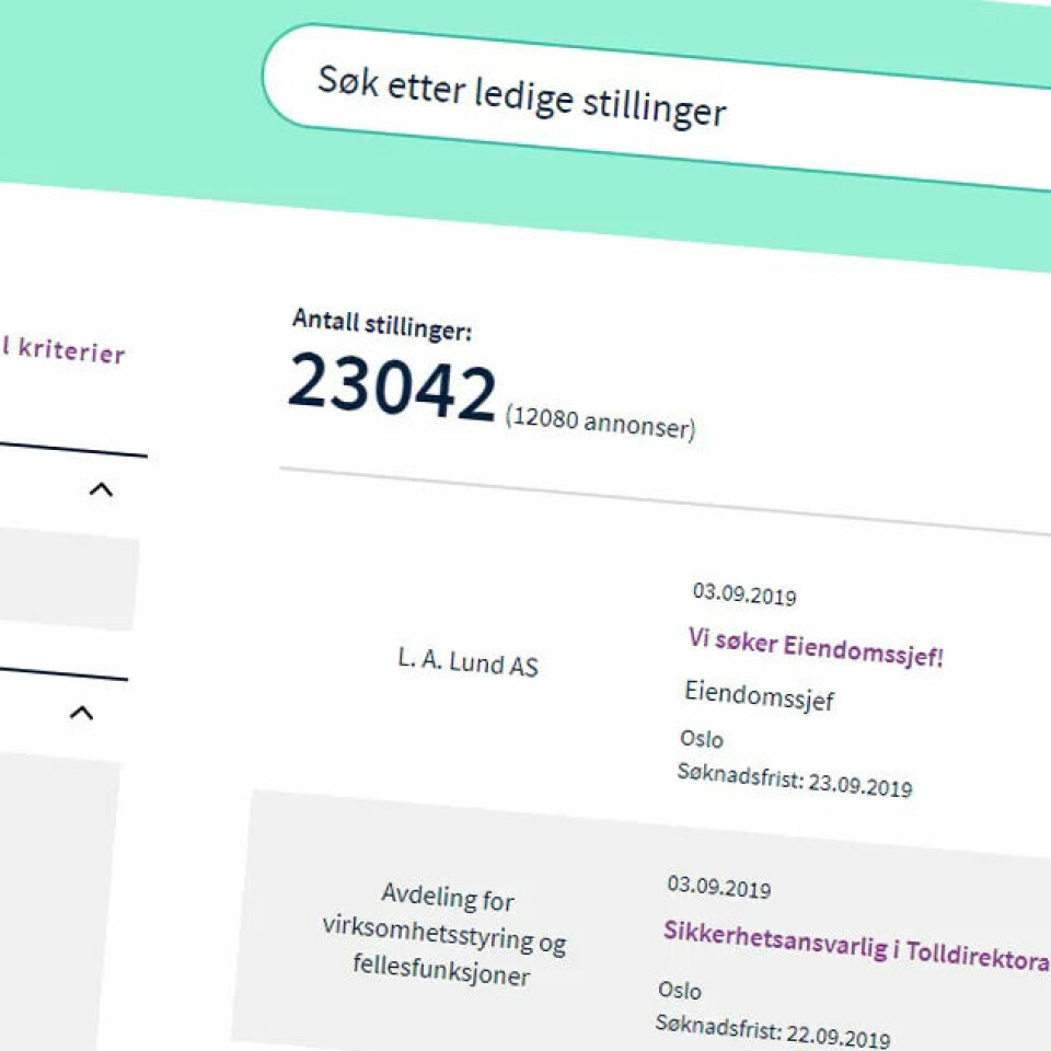 Nå er det færre ledige stillinger i pleie og omsorg