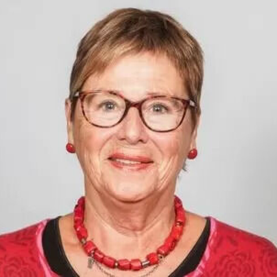 Nestleder i Pensjonistforbundet, Helga Hjetland. Nestleder i Pensjonistforbundet, Helga Hjetland.