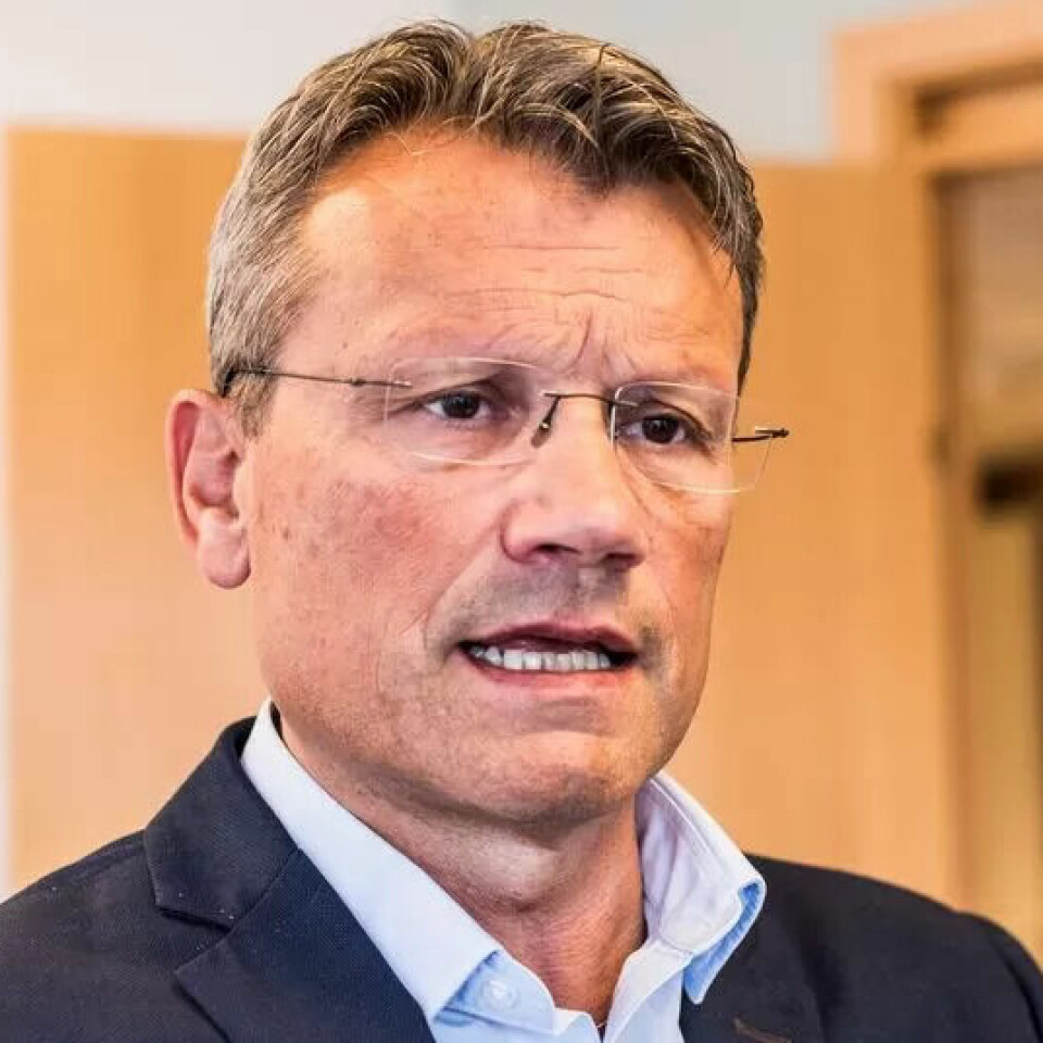FORBANNET: LO Stats leder Egil André Aas. FORBANNET: LO Stats leder Egil André Aas.