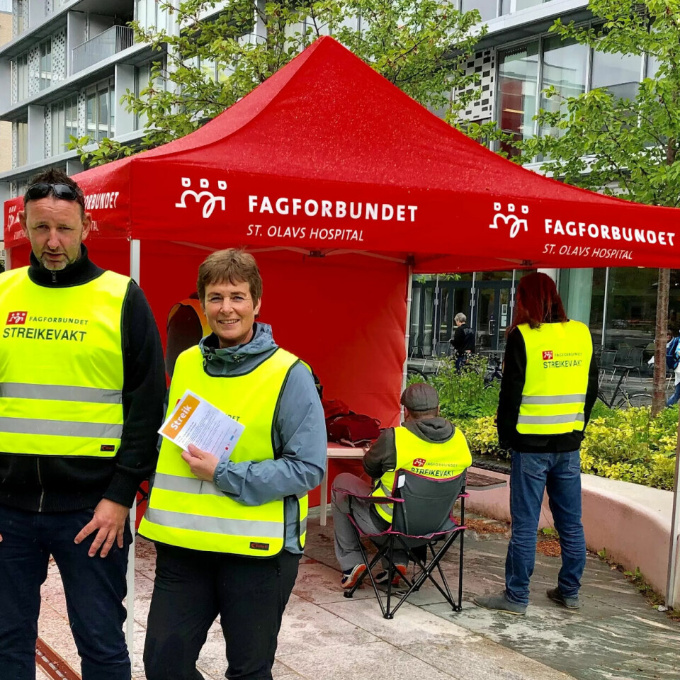 Partene i sykehusstreiken møtes hos Riksmekleren i kveld