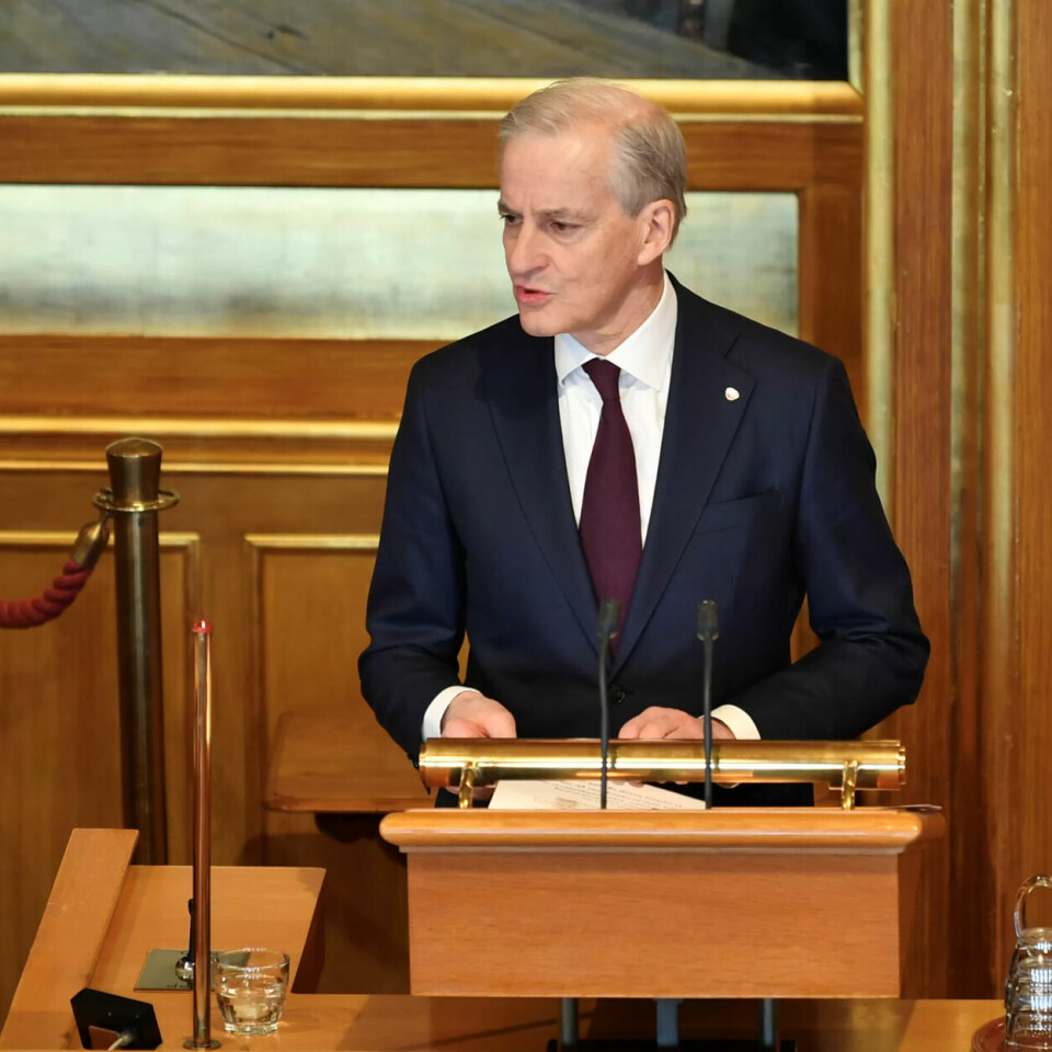 BYGGE: Jonas Gahr Støre sier regjeringen har satt seg et mål om flere boliger. BYGGE: Jonas Gahr Støre sier regjeringen har satt seg et mål om flere boliger.