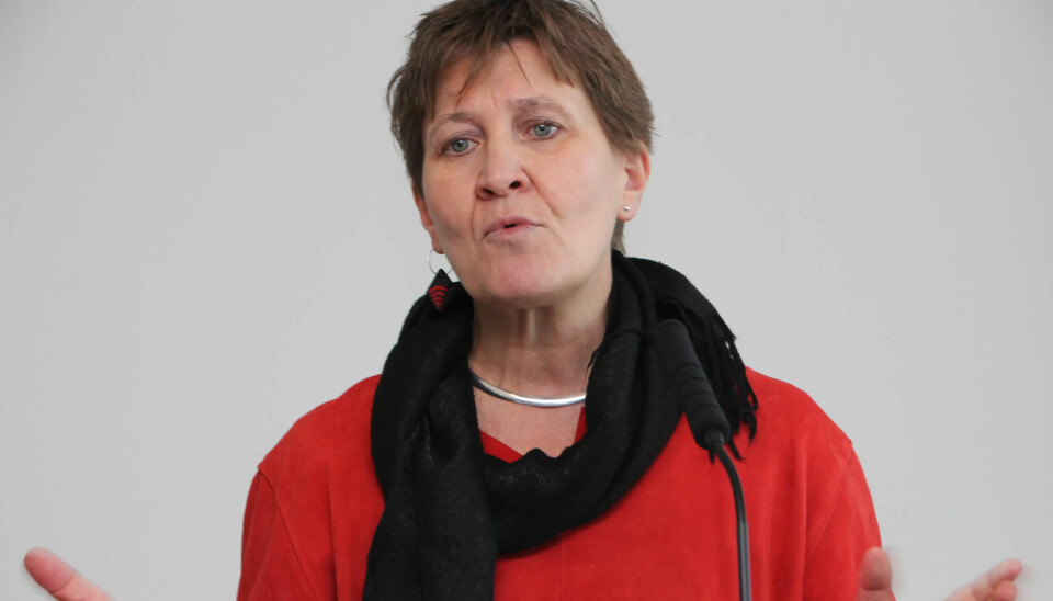 SLAET IKKE VUNNET: Mette Nord peker på at vi fremdeles har en borgerlig regjering, og hun tror ikke de vil bedre kommuneøkonomien. SLAET IKKE VUNNET: Mette Nord peker på at vi fremdeles har en borgerlig regjering, og hun tror ikke de vil bedre kommuneøkonomien.
