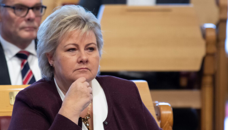 Statsminister Erna Solberg. Statsminister Erna Solberg.