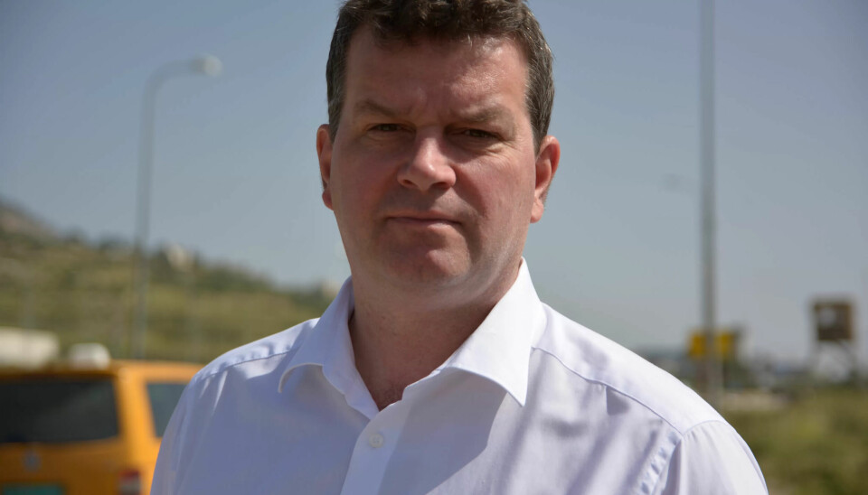 LOs nyvalgte leder, Hans-Christian Gabrielsen, i Palestina i fjor. Grunnet innstramminger i Israels innreiselov denne våren kan israelske myndigheter nekte ham å besøke Palestina og Israel. LOs nyvalgte leder, Hans-Christian Gabrielsen, i Palestina i fjor. Grunnet innstramminger i Israels innreiselov denne våren kan israelske myndigheter nekte ham å besøke Palestina og Israel.