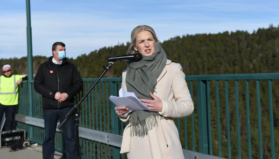 Stortingsrepresentant Elise Bjørnebekk-Waagen (Ap) holdt appell. Stortingsrepresentant Elise Bjørnebekk-Waagen (Ap) holdt appell.