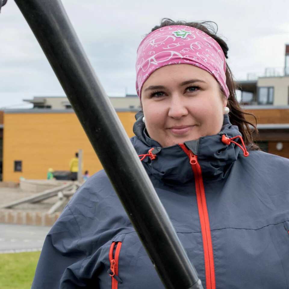 TRYGGARE: Anja Paulsen Malvik er glad ho er på veg mot full stilling i barnehagen. TRYGGARE: Anja Paulsen Malvik er glad ho er på veg mot full stilling i barnehagen.
