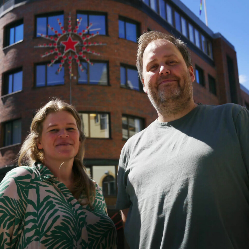 FORNØYDE: Anniken Lien van Marion og Knut Erik Elnæs fra Fagforbundet rapporterer om god stemning rundt lokale forhandlinger, takket være et system som partene har bygd opp sammen. FORNØYDE: Anniken Lien van Marion og Knut Erik Elnæs fra Fagforbundet rapporterer om god stemning rundt lokale forhandlinger, takket være et system som partene har bygd opp sammen.