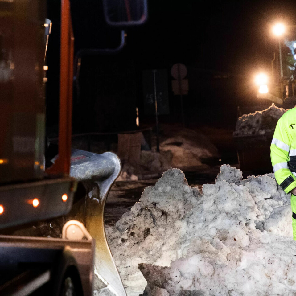 – Vi har sikret detaljkunnskapen. Hvilken retning snøen må legges hvor, hvor det fyker igjen og hvor avløp går tett av sørpe, sier Per Ivar Knudsen. – Vi har sikret detaljkunnskapen. Hvilken retning snøen må legges hvor, hvor det fyker igjen og hvor avløp går tett av sørpe, sier Per Ivar Knudsen.