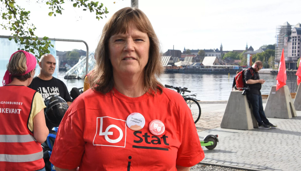 NY RUNDE: Nestleder i LO Stat og forhandlingsleder Lise Olsen mener Spekter ikke oppfyller det de ble enige om hos Riksmekleren i fjor. NY RUNDE: Nestleder i LO Stat og forhandlingsleder Lise Olsen mener Spekter ikke oppfyller det de ble enige om hos Riksmekleren i fjor.