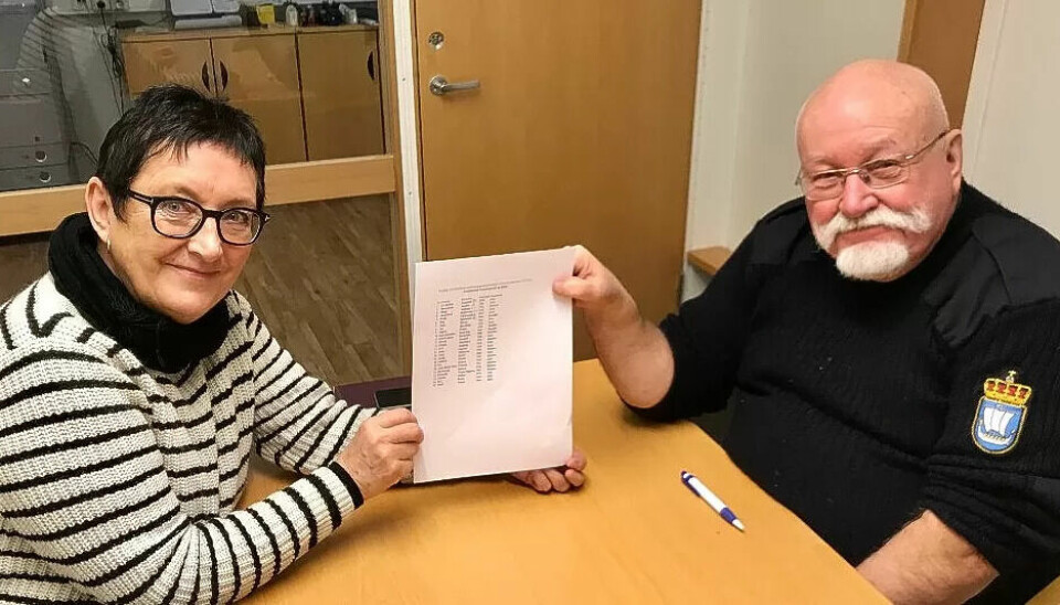 Martha Berger (SV) og Dag Nicolaisen (Rødt) satser sammen mot høstens valg. Martha Berger (SV) og Dag Nicolaisen (Rødt) satser sammen mot høstens valg.