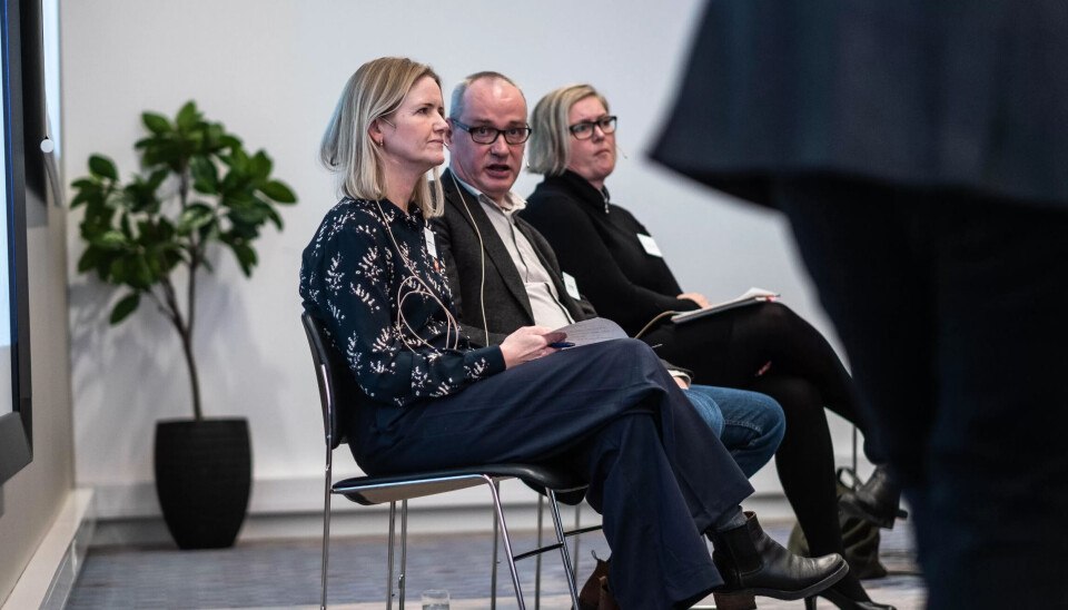 INNSPILL FRA INSTITUSJONSLEDERE: Tone Hege Brekke Uppstad, områdeleder ved Frelsesarmeens Barne- og familievern, Rune Midtgård, divisjonsdirektøren i Humana Norge og Monica Agovic-Nordaas, enhetsleder ved Grøtterud ungdomshjem, ga alle innspill på møtet med Kjersti Toppe. INNSPILL FRA INSTITUSJONSLEDERE: Tone Hege Brekke Uppstad, områdeleder ved Frelsesarmeens Barne- og familievern, Rune Midtgård, divisjonsdirektøren i Humana Norge og Monica Agovic-Nordaas, enhetsleder ved Grøtterud ungdomshjem, ga alle innspill på møtet med Kjersti Toppe.