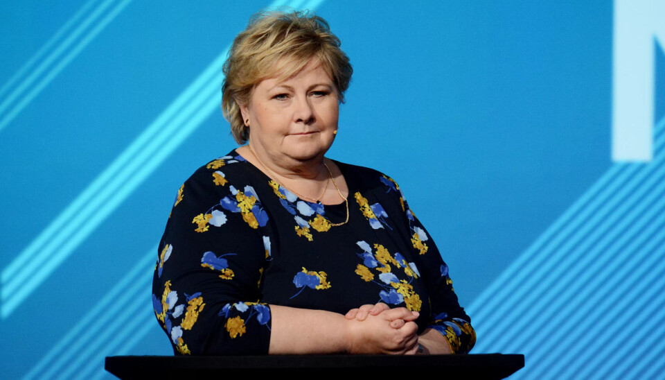 FÅR KRITIKK: Statsminister Erna Solberg (H) og hennes regjering er i ferd med å bygge om den norske velferdsstaten, skriver leserinnleggforfatteren. FÅR KRITIKK: Statsminister Erna Solberg (H) og hennes regjering er i ferd med å bygge om den norske velferdsstaten, skriver leserinnleggforfatteren.