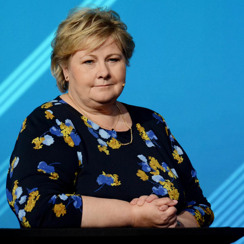 FÅR KRITIKK: Statsminister Erna Solberg (H) og hennes regjering er i ferd med å bygge om den norske velferdsstaten, skriver leserinnleggforfatteren. FÅR KRITIKK: Statsminister Erna Solberg (H) og hennes regjering er i ferd med å bygge om den norske velferdsstaten, skriver leserinnleggforfatteren.