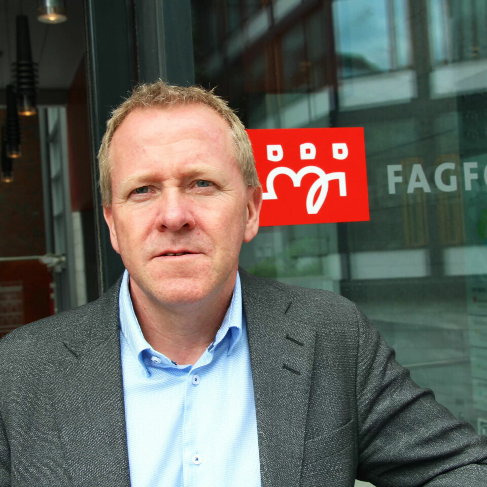 SIER NEI: Svend Morten Voldsrud i ledelsen i Fagforbundet sier de ikke vil støtte forslaget fra HK. SIER NEI: Svend Morten Voldsrud i ledelsen i Fagforbundet sier de ikke vil støtte forslaget fra HK.