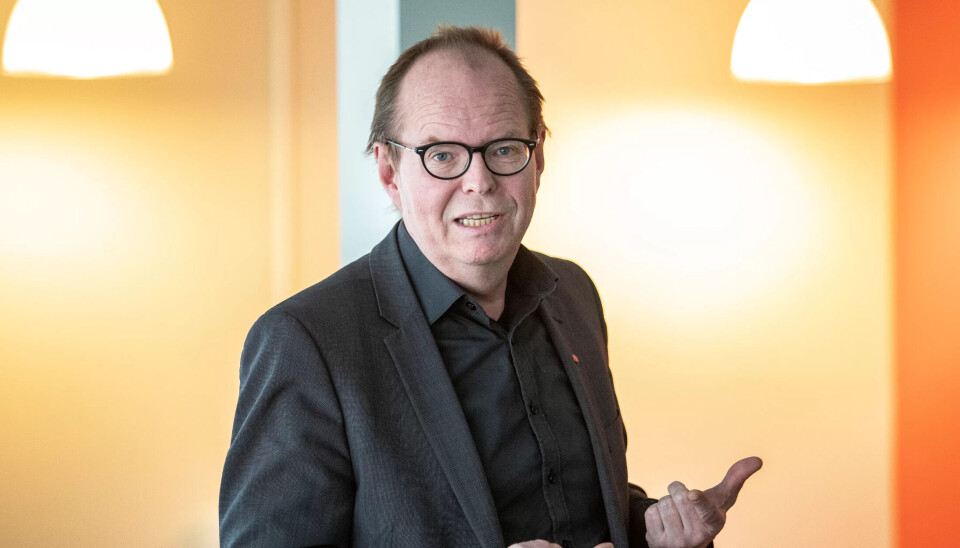Roy Bjarne Gyberg, leder i Fagforbundet Agder. Roy Bjarne Gyberg, leder i Fagforbundet Agder.