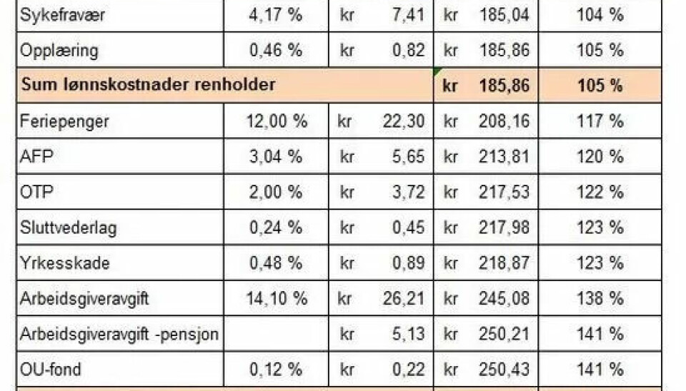 Ekstremuka for renholdere er i gang, men hva bør julevasken koste?