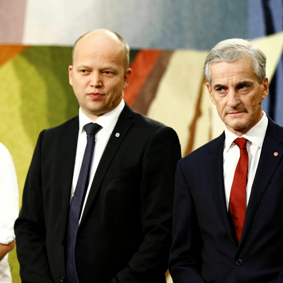 Audun Lysbakken (SV), Trygve Slagsvold Vedum (Sp) og Jonas Gahr Støre (Ap) kan glede seg over tilskudd fra LO. Audun Lysbakken (SV), Trygve Slagsvold Vedum (Sp) og Jonas Gahr Støre (Ap) kan glede seg over tilskudd fra LO.