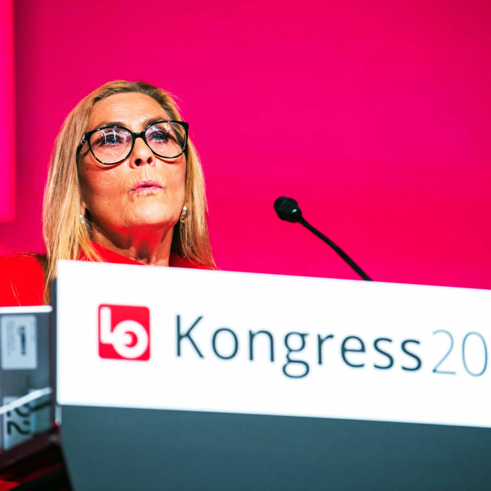UT AV LO: Inn i Fagforbundet: Kristin Sæther. UT AV LO: Inn i Fagforbundet: Kristin Sæther.
