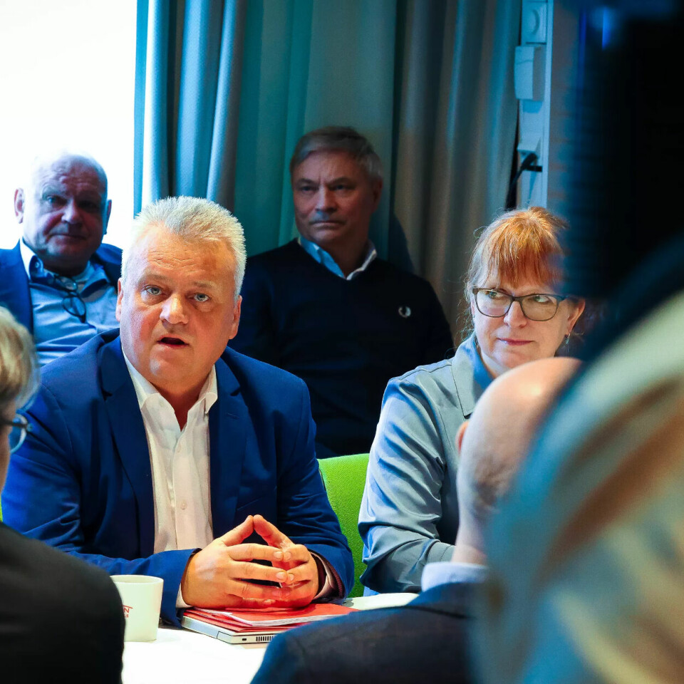 LEDER: Jørn Eggum er leder for Fellesforbundet. LEDER: Jørn Eggum er leder for Fellesforbundet.